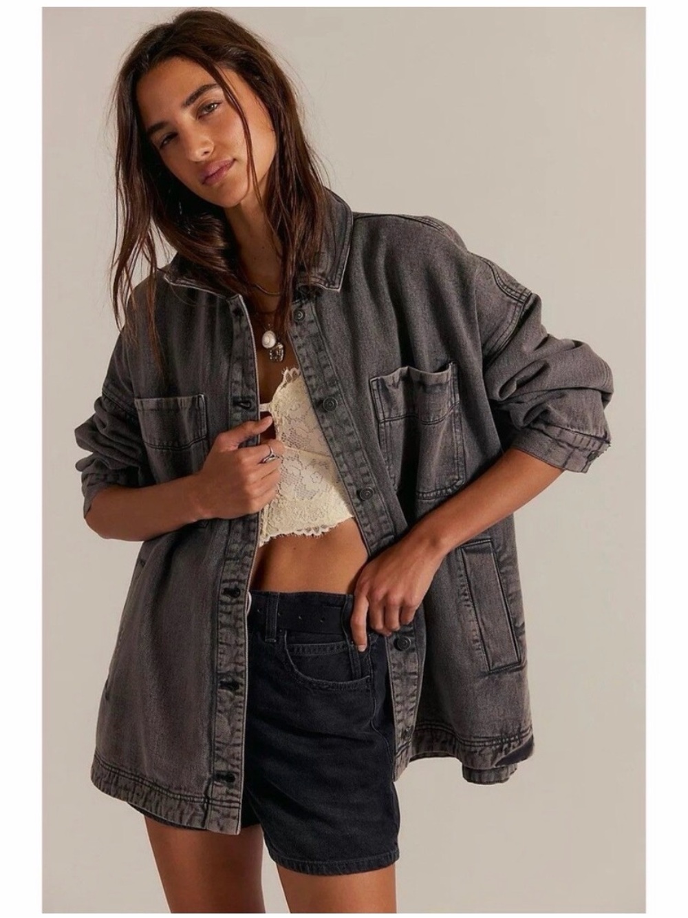 Free People We The Free Madison City Denim Jacket ✨